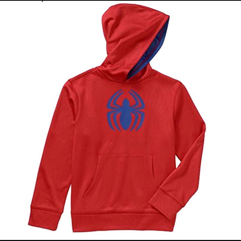 Marvel Spiderman All Over Web Hoodie M (8)